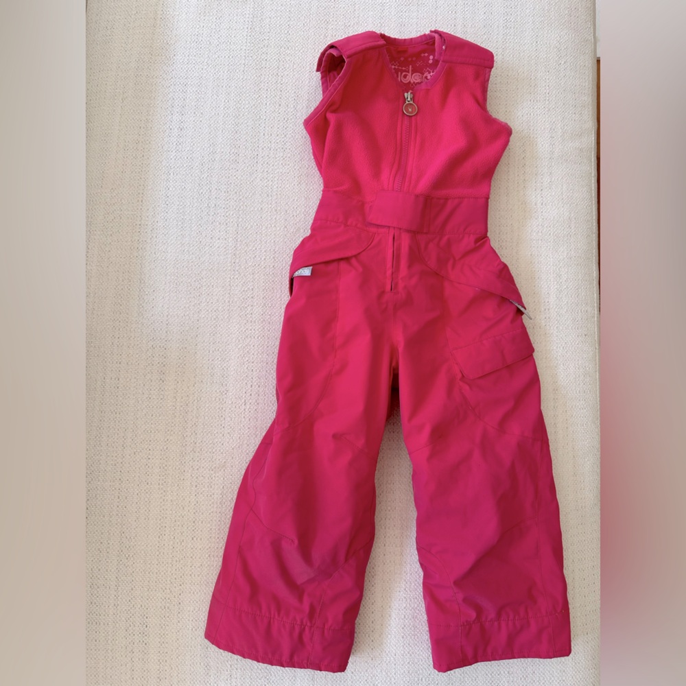 Girls Spyder Snow Ski Suit pink Size 3 Toddlee